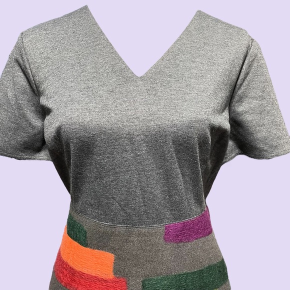 Raoul Anthropologie Embroidered Soliloquy Dress! Size 12P - NWT - Picture 4 of 7